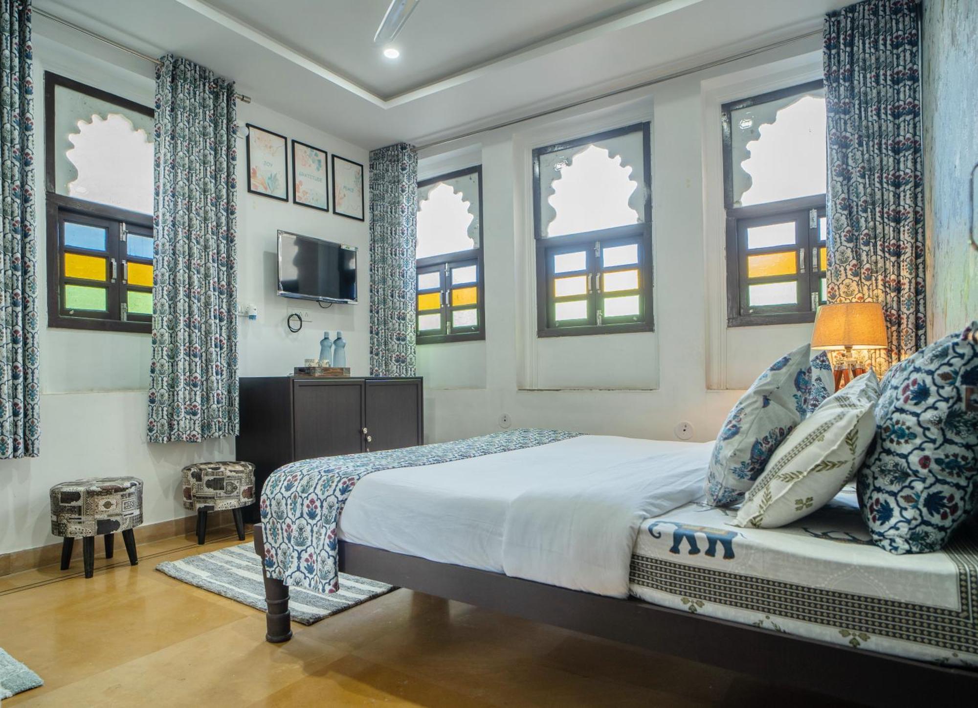 Footprint Hostel Udaipur Bagian luar foto