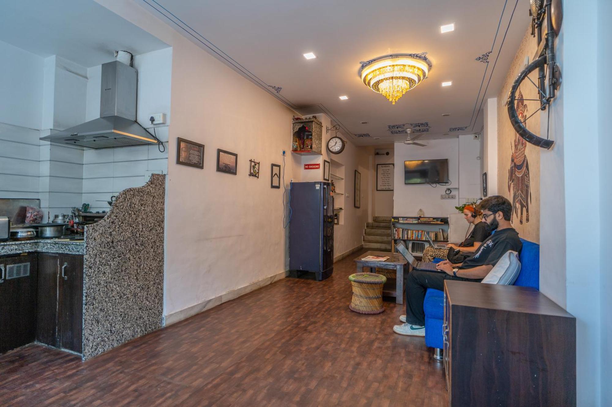 Footprint Hostel Udaipur Bagian luar foto