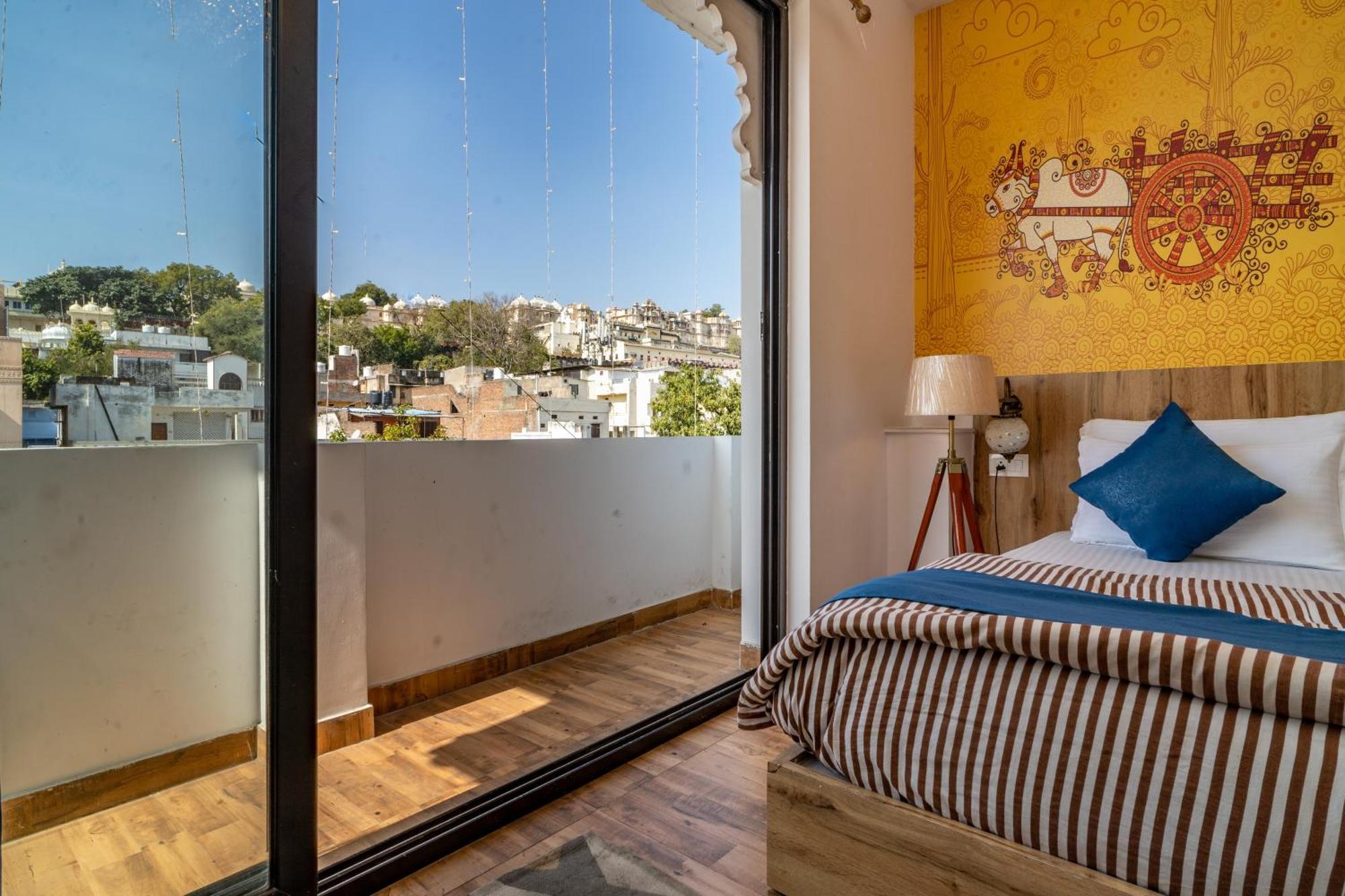 Footprint Hostel Udaipur Bagian luar foto