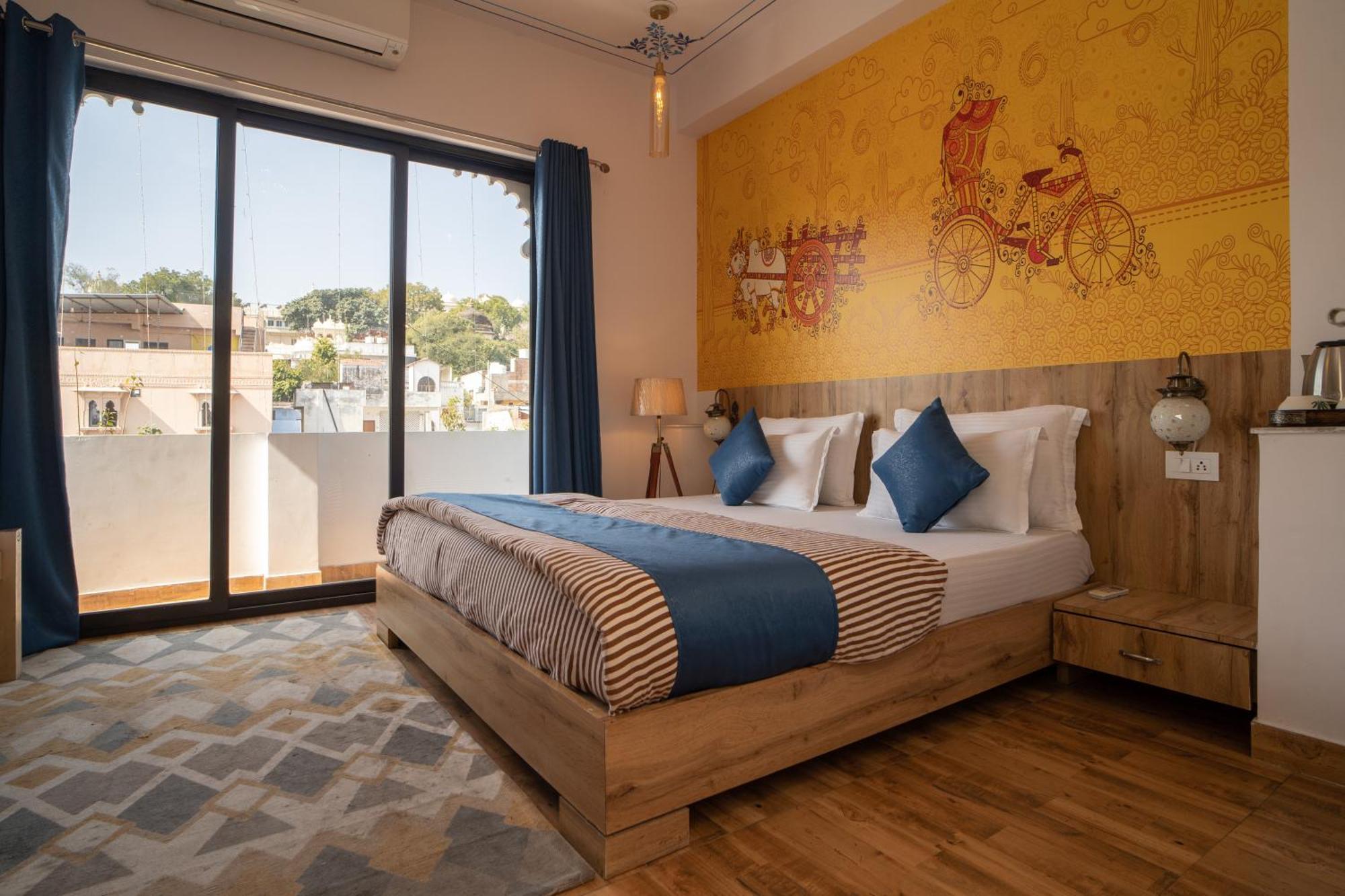 Footprint Hostel Udaipur Bagian luar foto