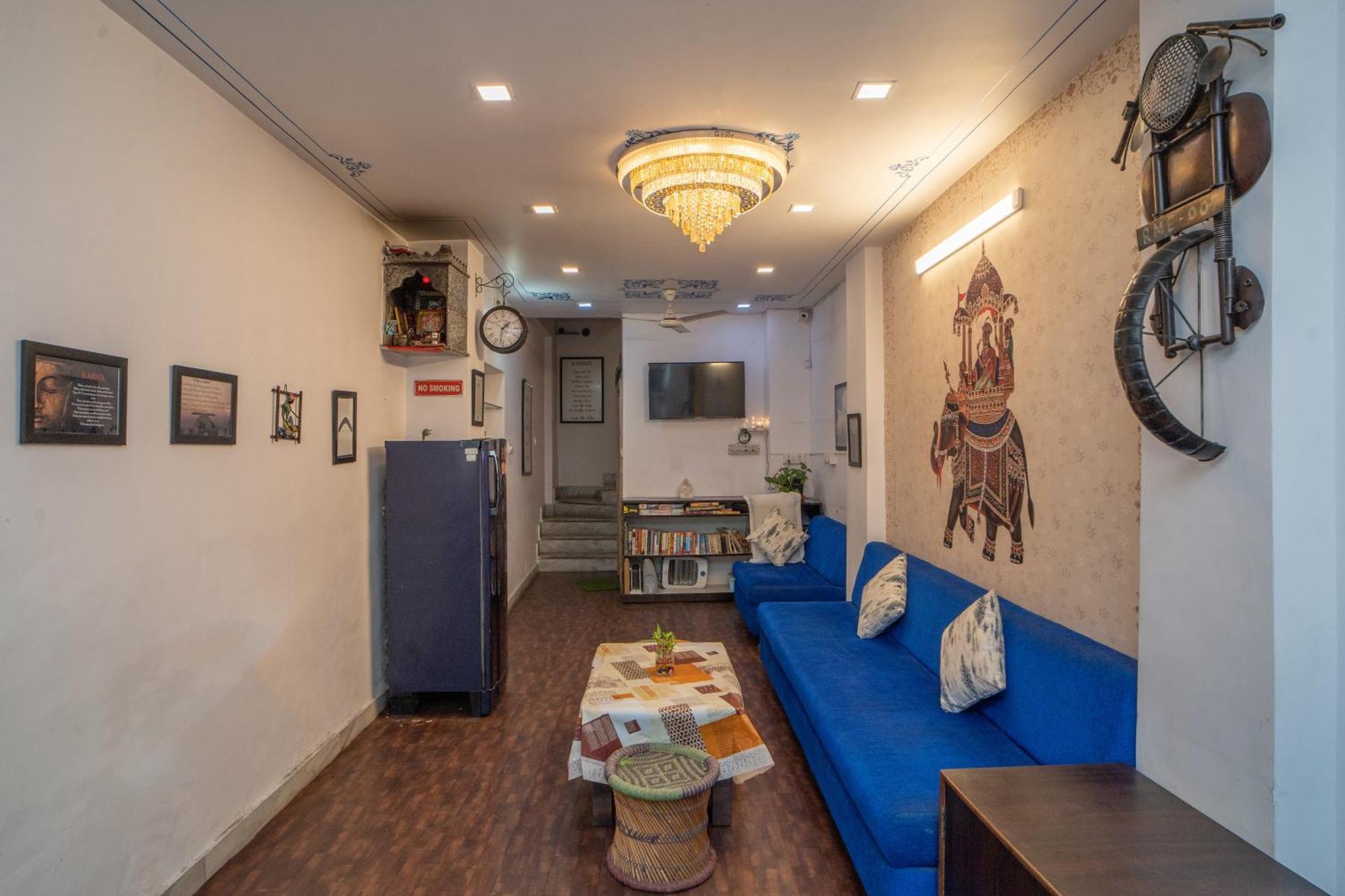 Footprint Hostel Udaipur Bagian luar foto
