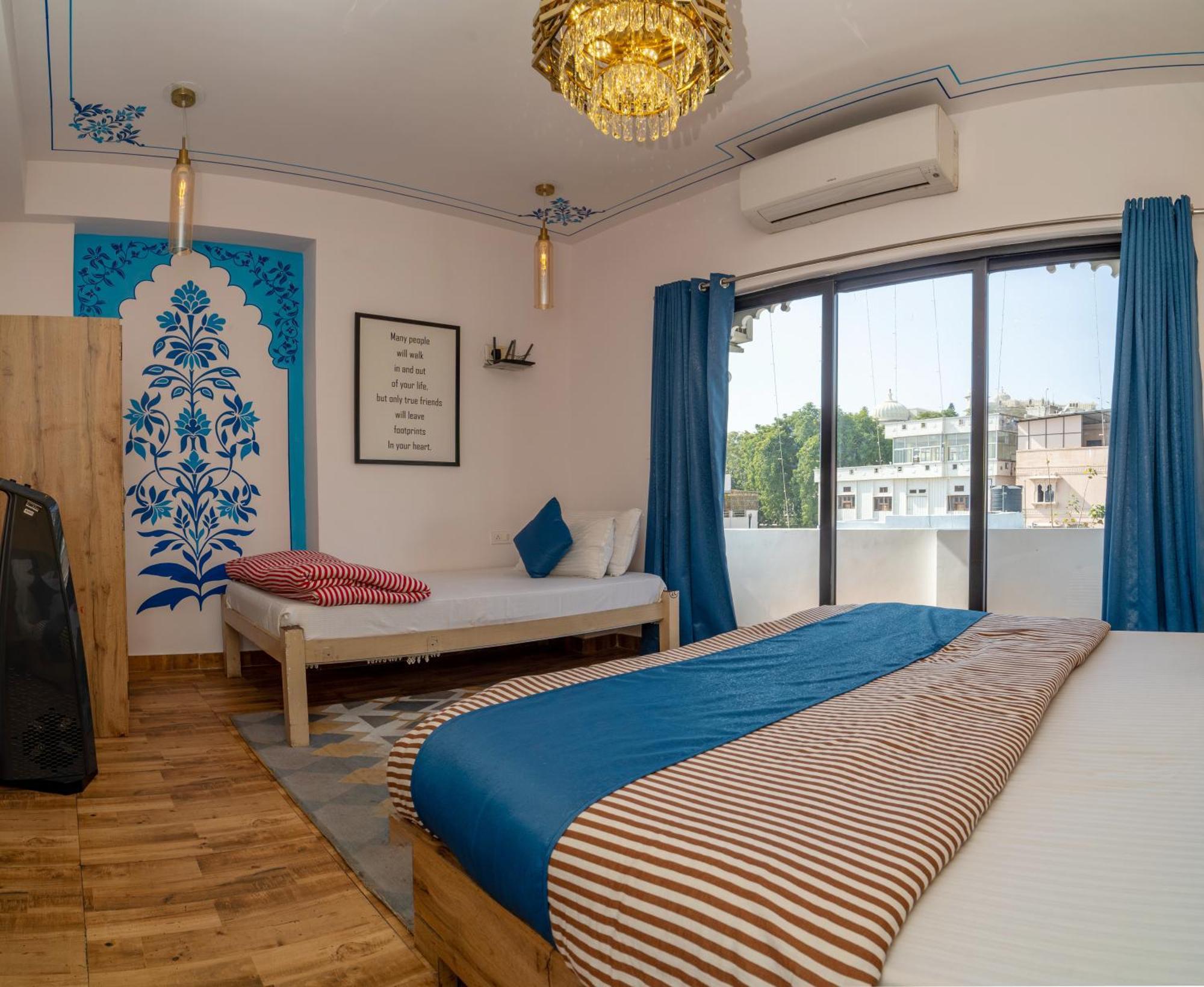 Footprint Hostel Udaipur Bagian luar foto