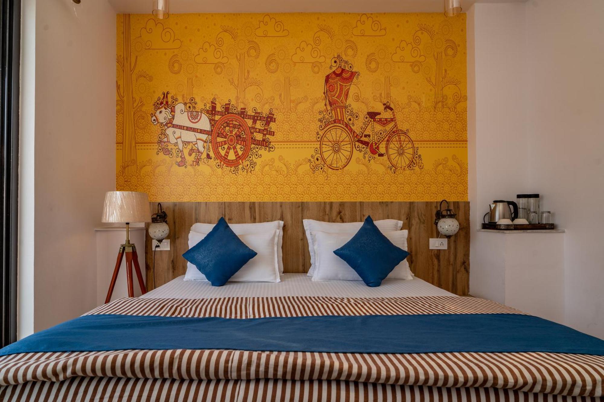 Footprint Hostel Udaipur Bagian luar foto