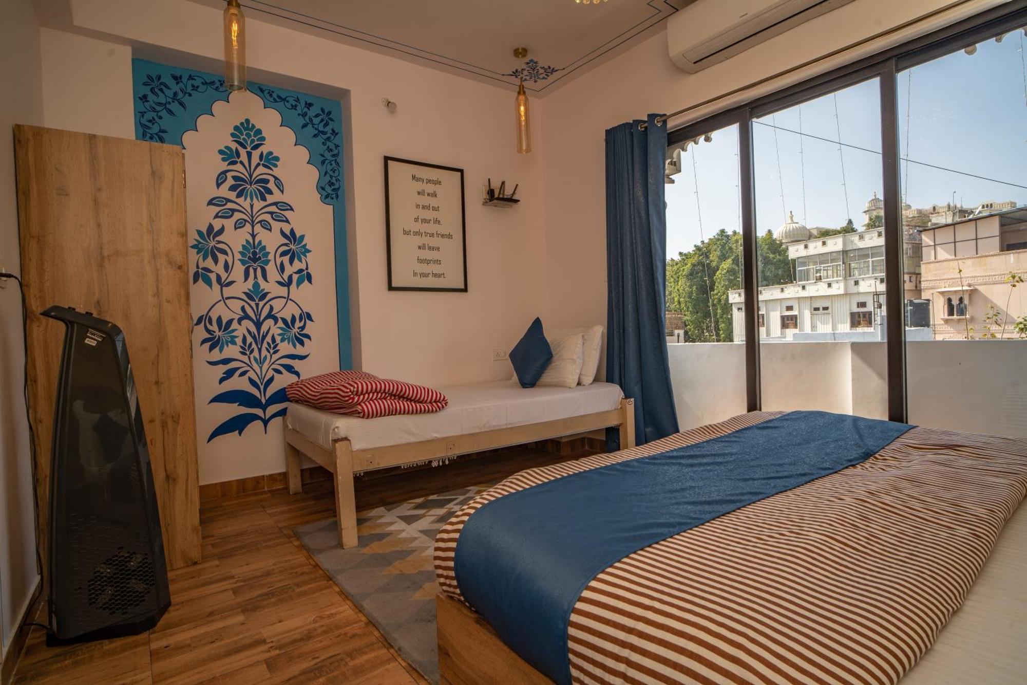 Footprint Hostel Udaipur Bagian luar foto