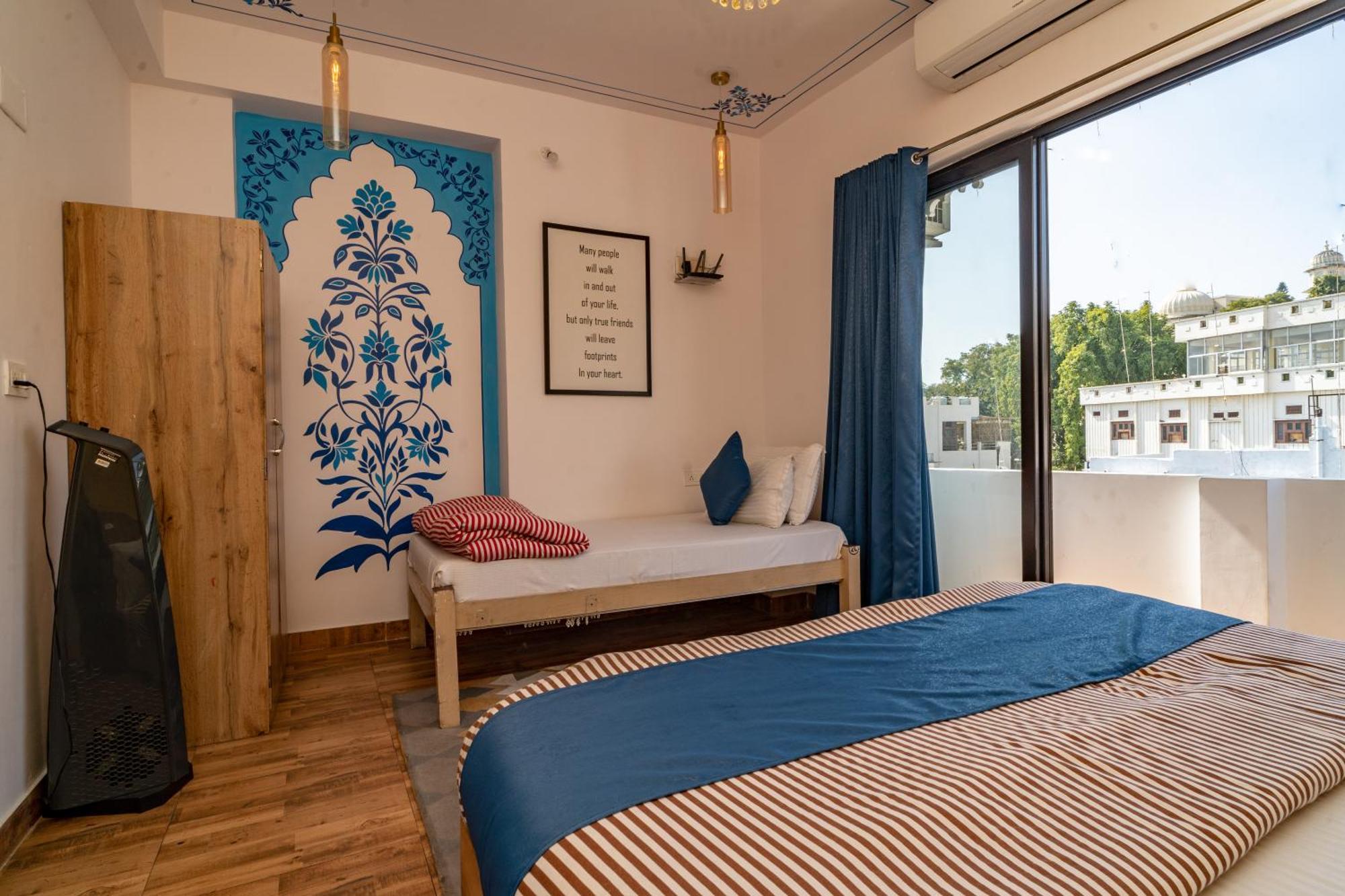 Footprint Hostel Udaipur Bagian luar foto