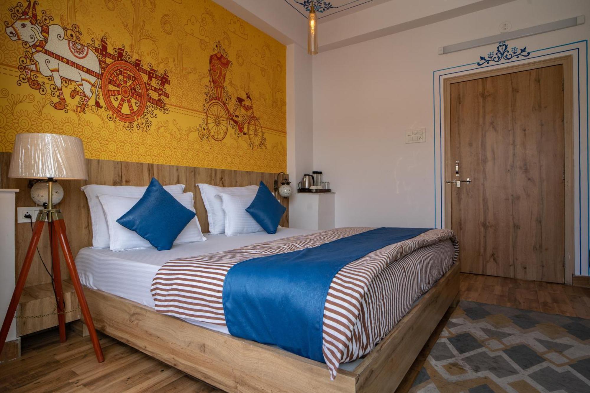 Footprint Hostel Udaipur Bagian luar foto