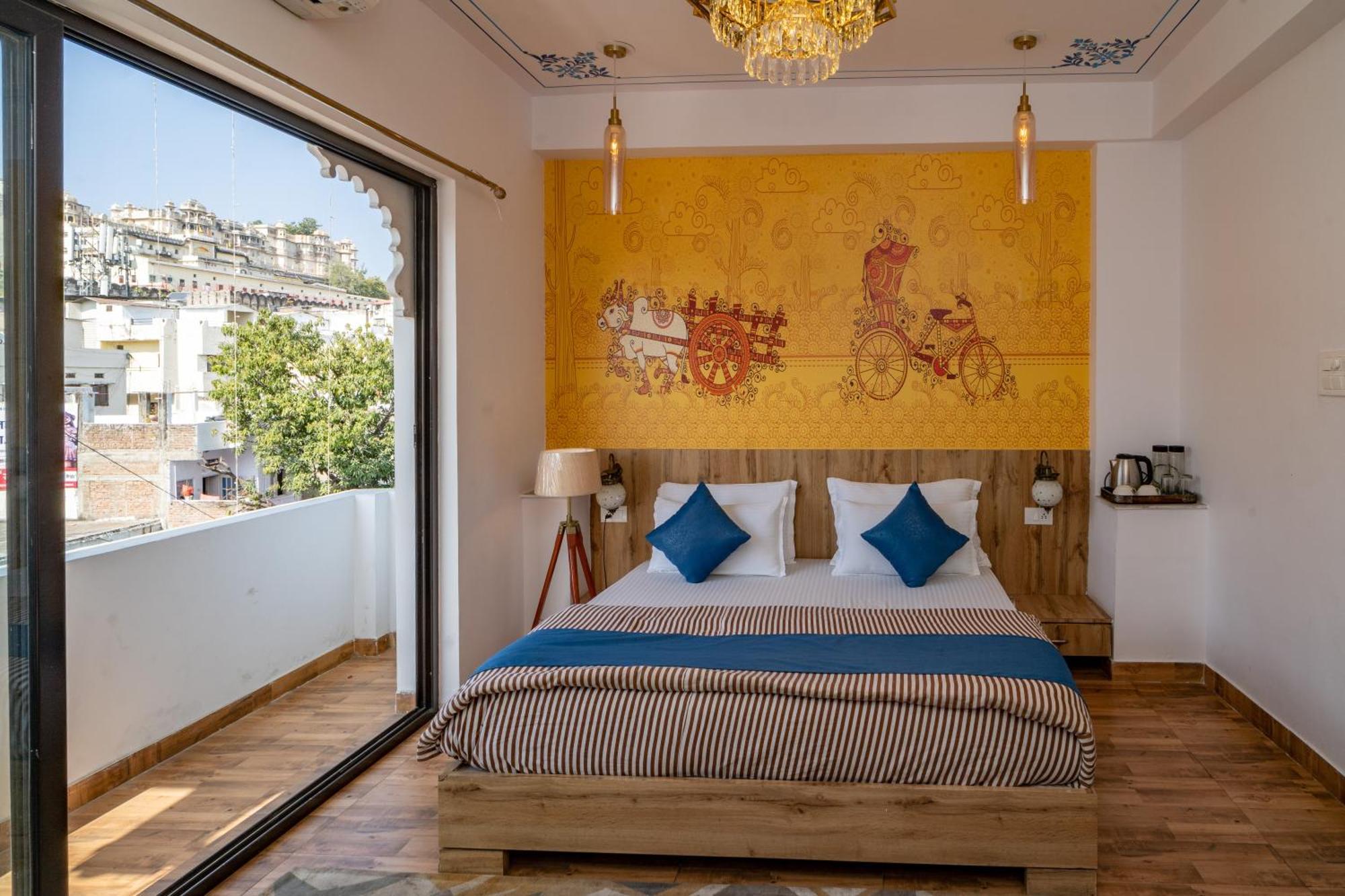 Footprint Hostel Udaipur Bagian luar foto