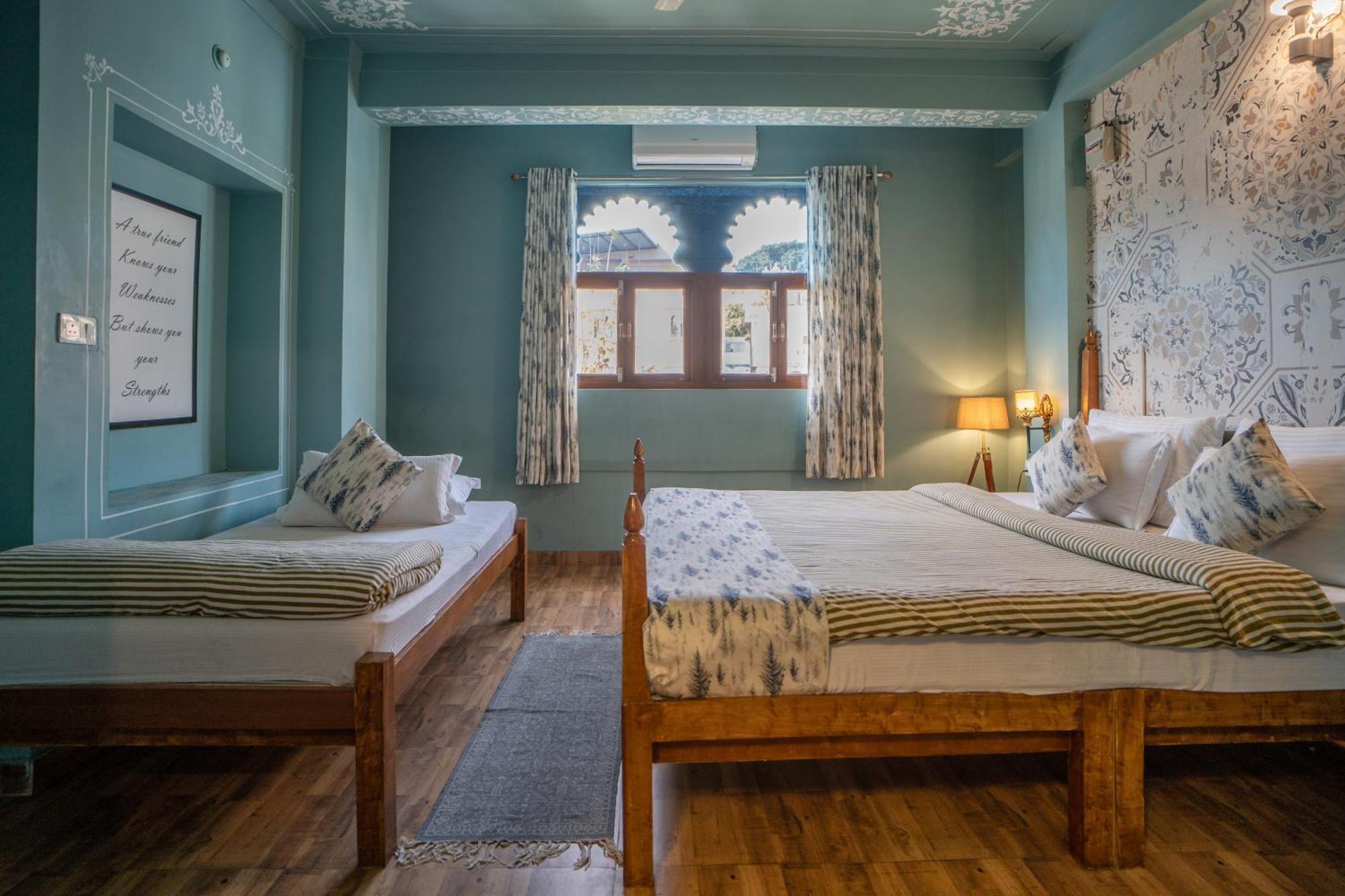 Footprint Hostel Udaipur Bagian luar foto